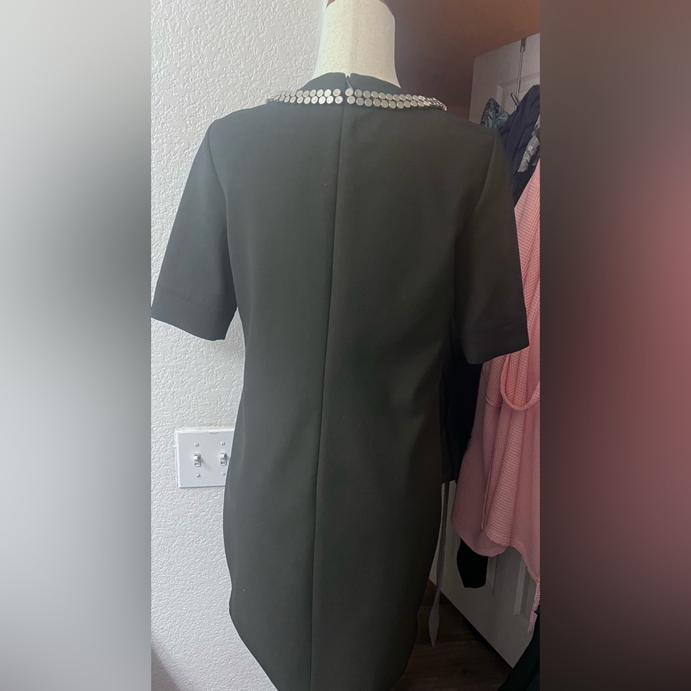 Elizabeth James Black Short Sleeve Dress - Picture 4 of 4